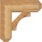 Ekena Millwork Westlake Craftsman Rough Sawn Bracket w/ Offset Brace, Western Red Cedar, 8"W x 22"D x 22"H BKT0806X22X22WTL04RWR - alternate 3